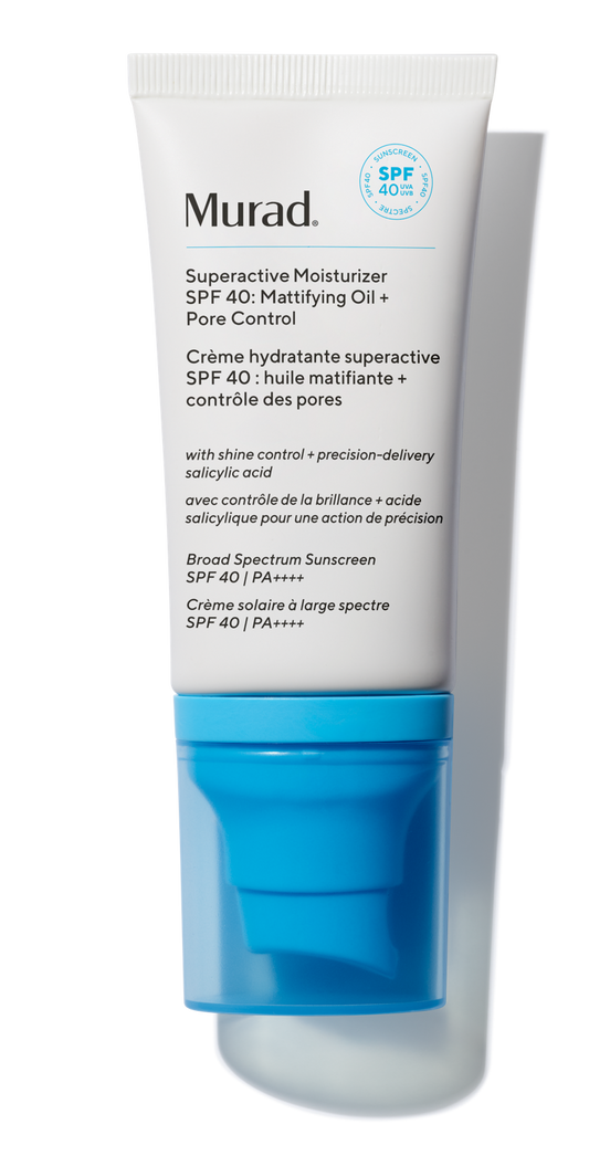 Superactive Moisturizer SPF 40: Mattifying Oil + Pore Control